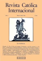 book Revista Católica Internacional Communio 2 (1980): La Violencia