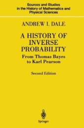 book A History of Inverse Probability: From Thomas Bayes to Karl Pearson