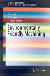 book Environmentally Friendly Machining