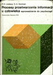 book Procesy przetwarzania informacji u człowieka: wprowadzenie do psychologii