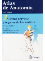 book Atlas de anatomía en 3 tomos: Sistema nervioso y órganos de los sentidos