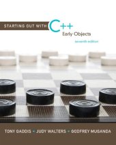 book Starting Out with C++: Early Objects, 7th Edition