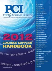 book Paint & Coatings Industry Supplier Handbook 2012