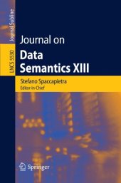 book Journal on Data Semantics XIII