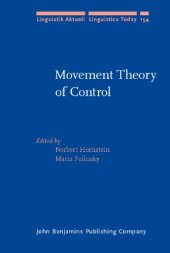 book Movement Theory of Control (Linguistik Aktuell   Linguistics Today)