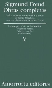 book Obras Completas: La Interpretacion de los suenos, segunda parte (Vol. 5)