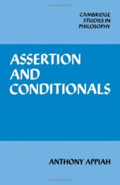 book Assertion and Conditionals