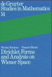 book Dirichlet Forms and Analysis on Wiener Space