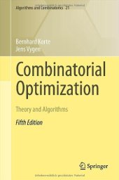 book Combinatorial Optimization: Theory and Algorithms