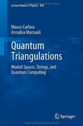 book Quantum Triangulations: Moduli Spaces, Strings, and Quantum Computing