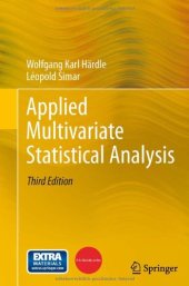 book Applied Multivariate Statistical Analysis