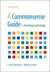 book A Commonsense Guide to Grammar and Usage