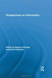 book Perspectives on Information (Routledge Studies in Library and Information Science)