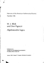 book Algebraizable logics