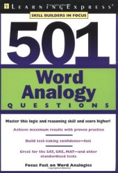 book 501 Word Analogy Questions