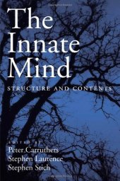 book The Innate Mind: Volume 1: Structure and Contents (Evolution and Cognition)