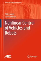 book Nonlinear Control of Vehicles and Robots