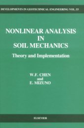 book Nonlinear Analysis in Soil Mechanics: Theory and Implementation