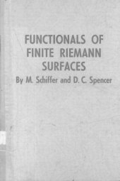 book Functionals of Finite Riemann Surfaces  (Princeton mathematical series, no.16)