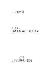 book A Letra: Comunicação e Expressão