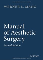 book Manual of Aesthetic Surgery