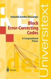 book Block Error-Correcting Codes: A Computational Primer