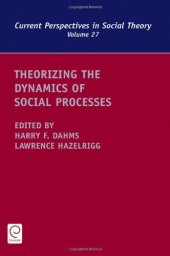 book Theorizing the Dynamics of Social Processes