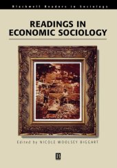 book Readings in Economic Sociology, 1st Edition (Blackwell Readers in Sociology)