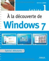 book A la découverte de Windows 7 : Cahier 1