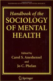 book Handbook of the Sociology of Mental Health