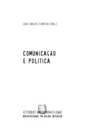 book Comunicação e Política