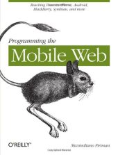 book Programming the Mobile Web