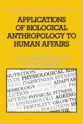 book Applications of Biological Anthropology to Human Affairs