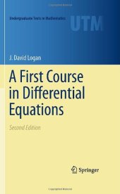 book A First Course in Differential Equations