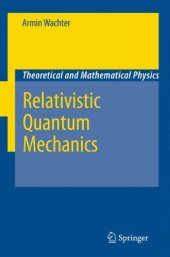 book Relativistic Quantum Mechanics