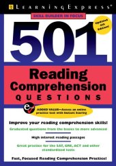 book 501 Reading Comprehension Questions