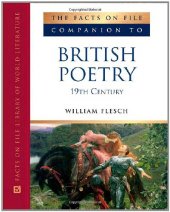 book The Facts on File Companion to British Poetry: 19th Century (Companion to Literature Series)