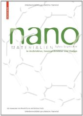 book Nano Materials: in Architecture, Interior Architecture and Design