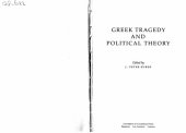 book Greek Tragedy and Political Theory