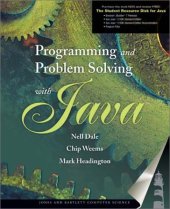 book Programming and Problem Solving with Java