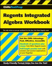 book CliffsTestPrep Regents Integrated Algebra Workbook (Cliffstestprep Regents)