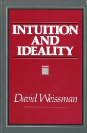 book Intuition and ideality