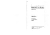 book Motives (Proceedings of Symposia in Pure Mathematics, Vol 55, Part 1)