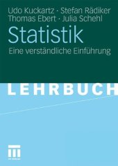 book Statistik: Eine verständliche Einführung