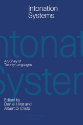 book Intonation Systems: A Survey of Twenty Languages