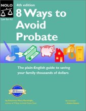 book 8 Ways to Avoid Probate