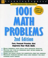 book 1001 Math Problems 2nd (second) Edition byEditors