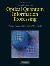 book Introduction to Optical Quantum Information Processing