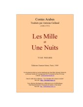 book Les Mille et une nuits, tome 1