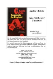 book Feuerprobe der Unschuld.